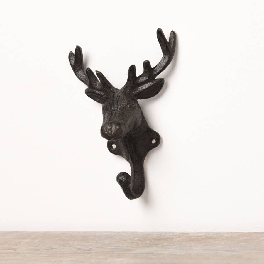 Stag Cast Iron Hook 16cm