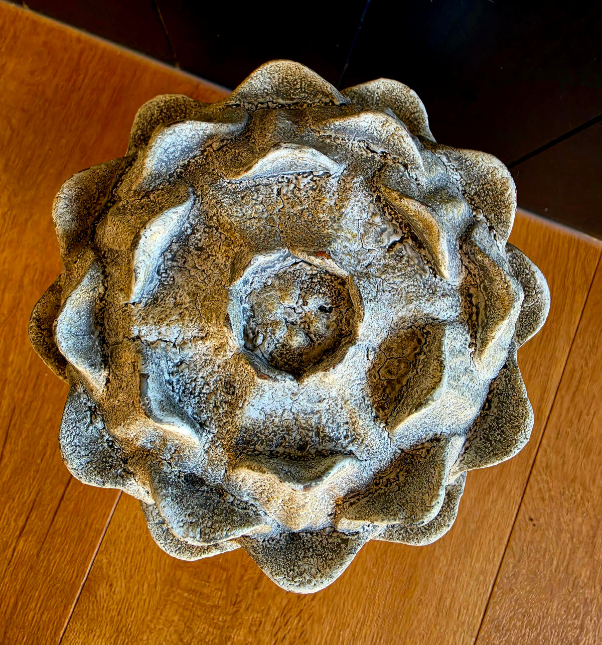 Rustic Artichoke Ornament