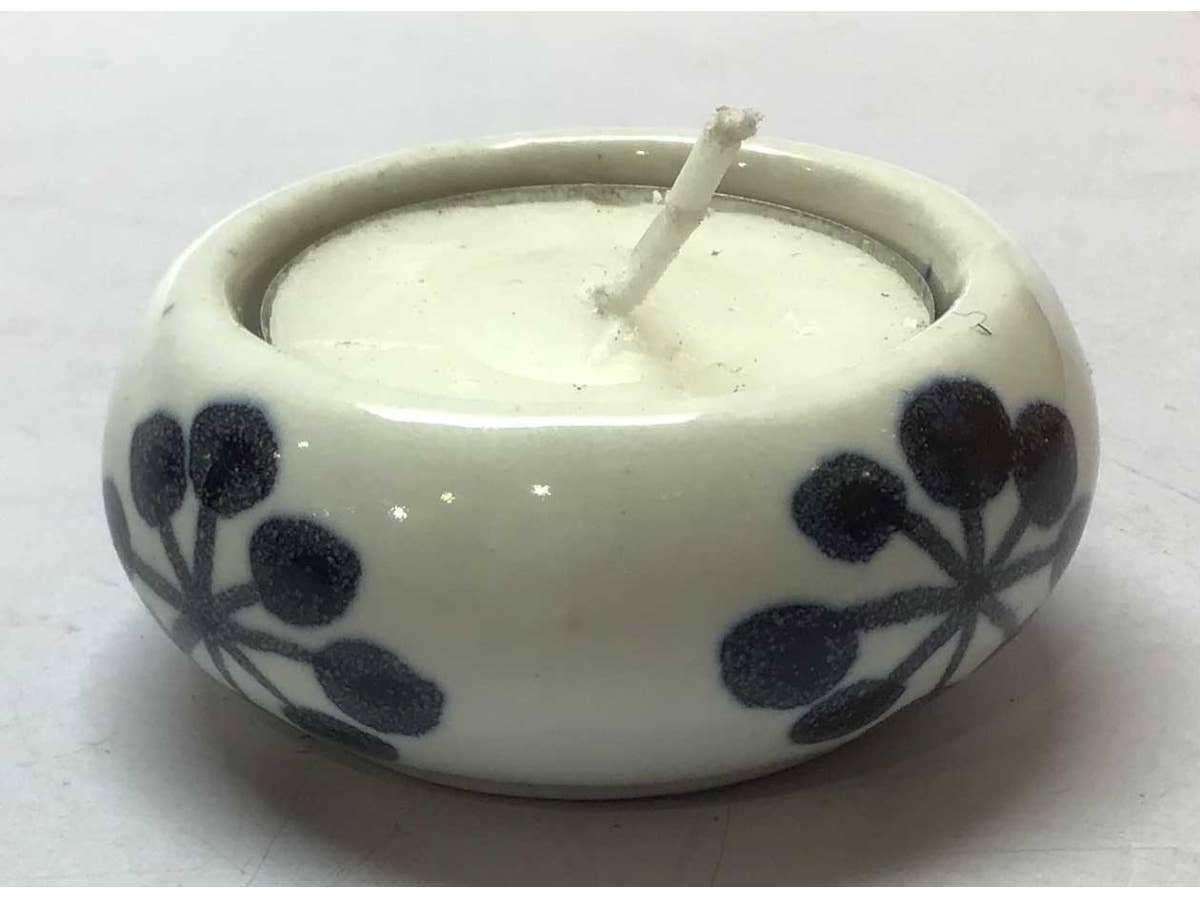 Ceramic Tea Light Holder, 5.5cm