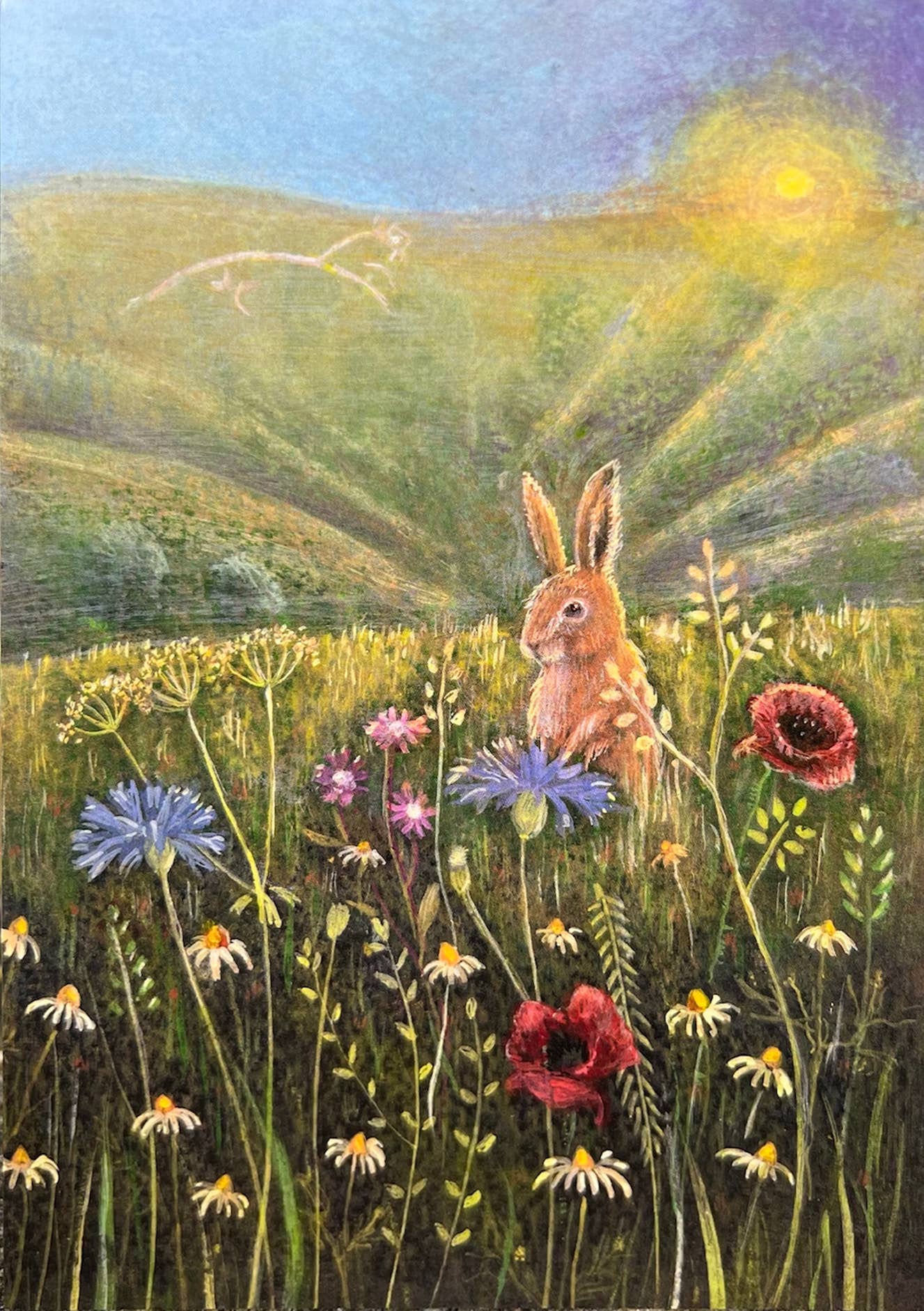 In the Meadow Greetings Card