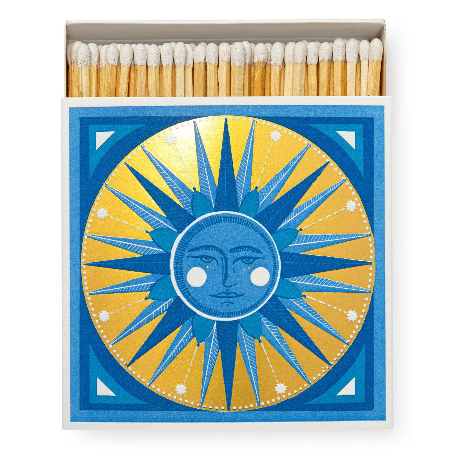 Golden Sun | Square Matchboxes