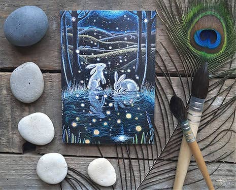 Woodland Spring Greetings Card