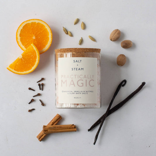 Practically Magic - Cinnamon & Vanilla Bath Salts 432g