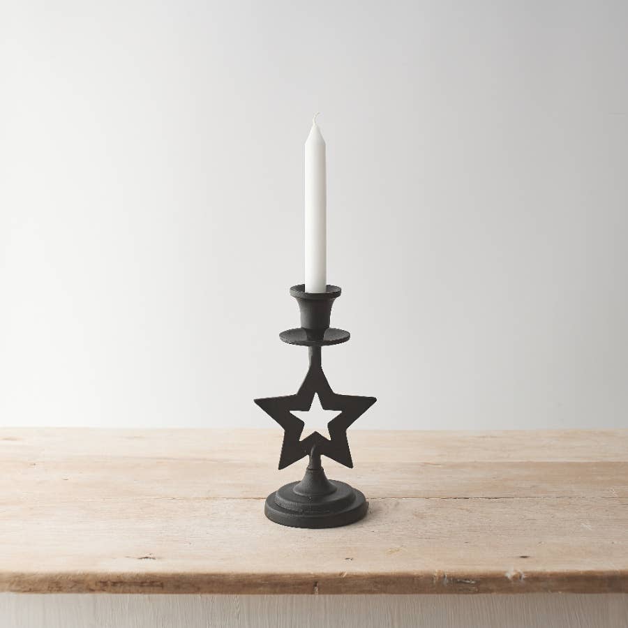 Star Candle Stand, 20cm