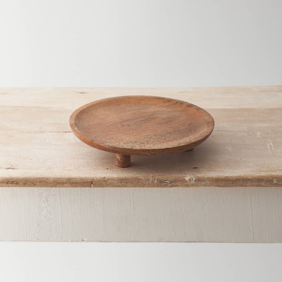 Round Tray With Feet, 25cm