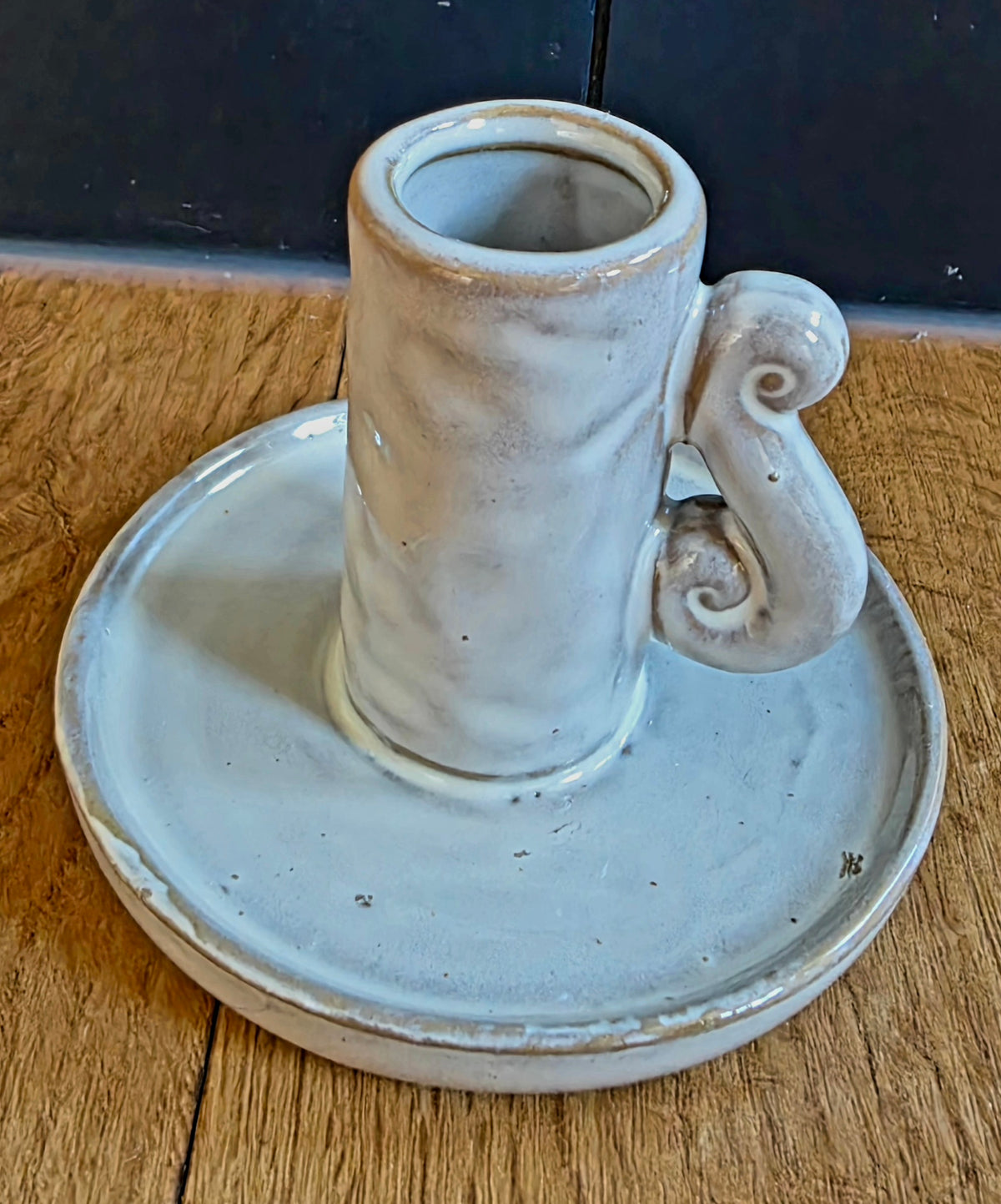 Ceramic Candle Holder ~ Gaverne Mizzle