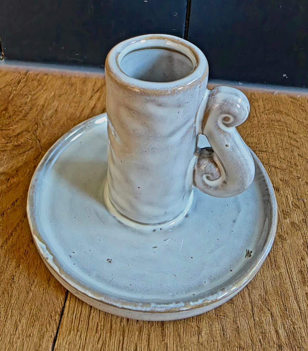 Ceramic Candle Holder ~ Gaverne Mizzle