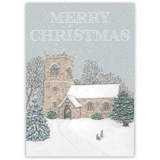 Country Church at Christmas | Christmas Card
