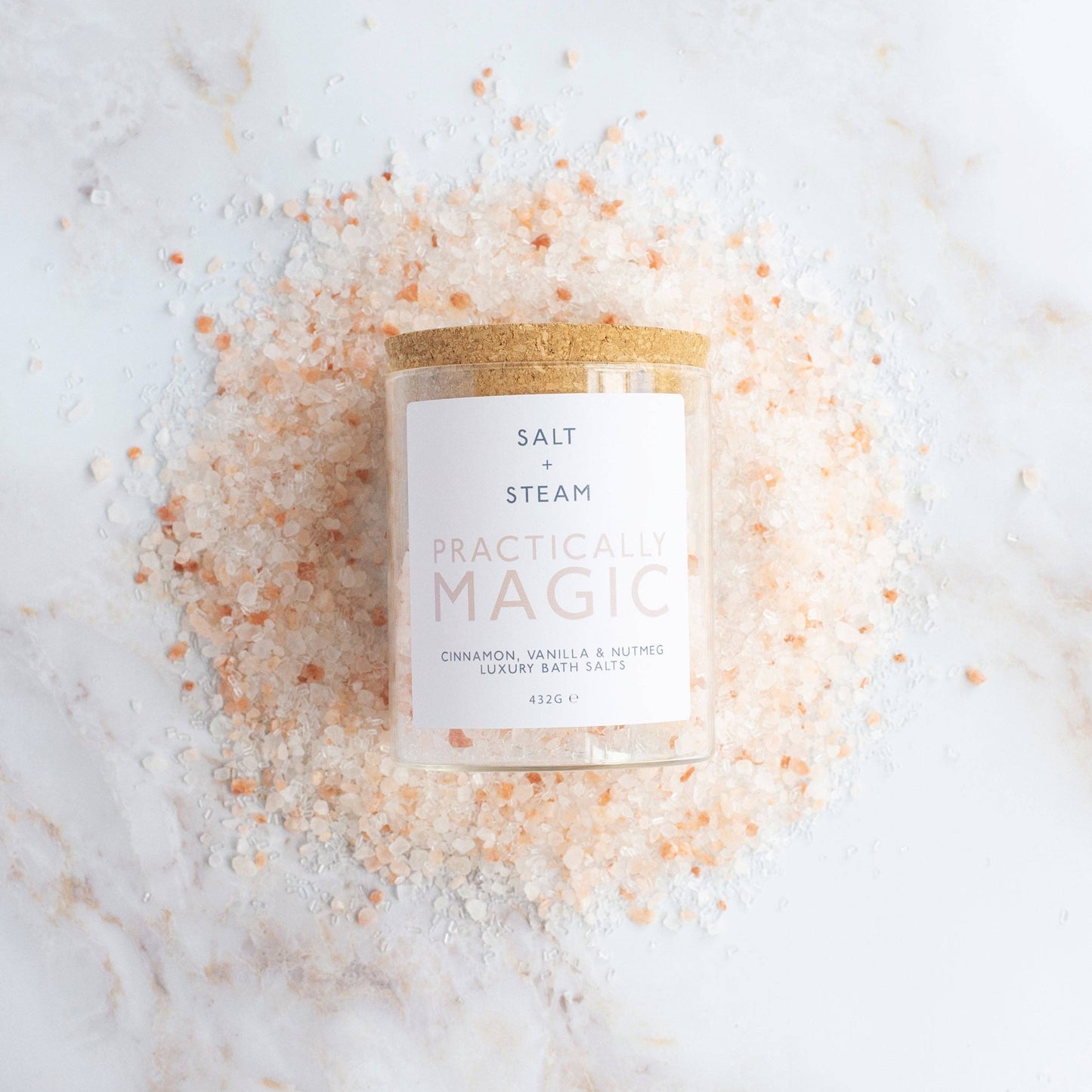 Practically Magic - Cinnamon & Vanilla Bath Salts 432g