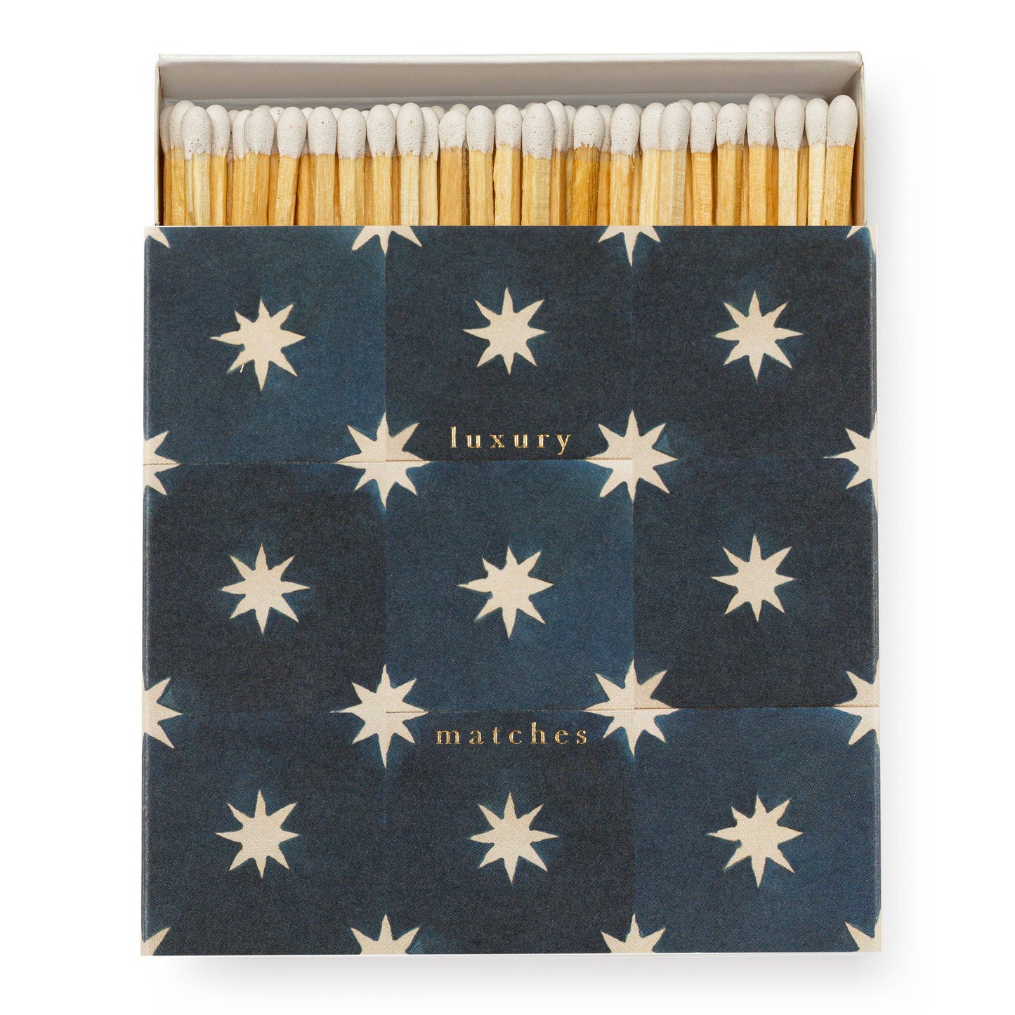 Navy Star Tile | Square - Safety Matches