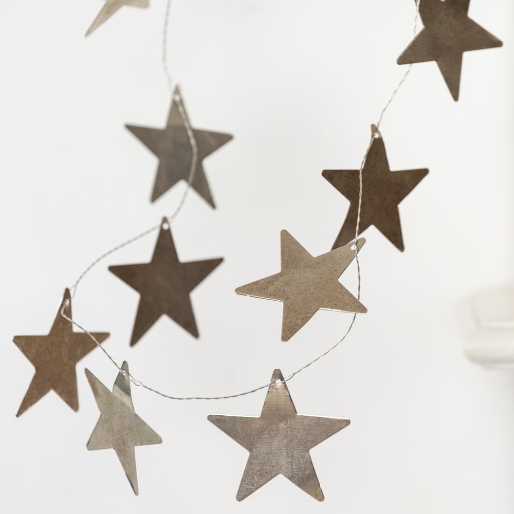 Antique Silver Garland ~ 183cm (Not Quite Perfect)