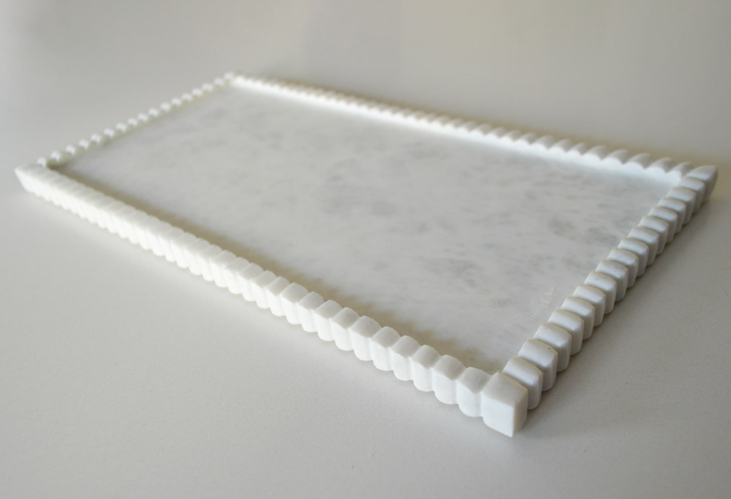 Marble Beaded Tray
