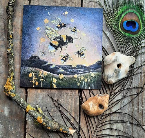 The Scent of the New Day Greetings Card