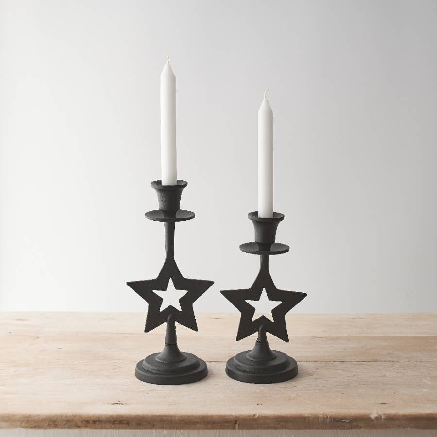 Star Candle Stand, 20cm