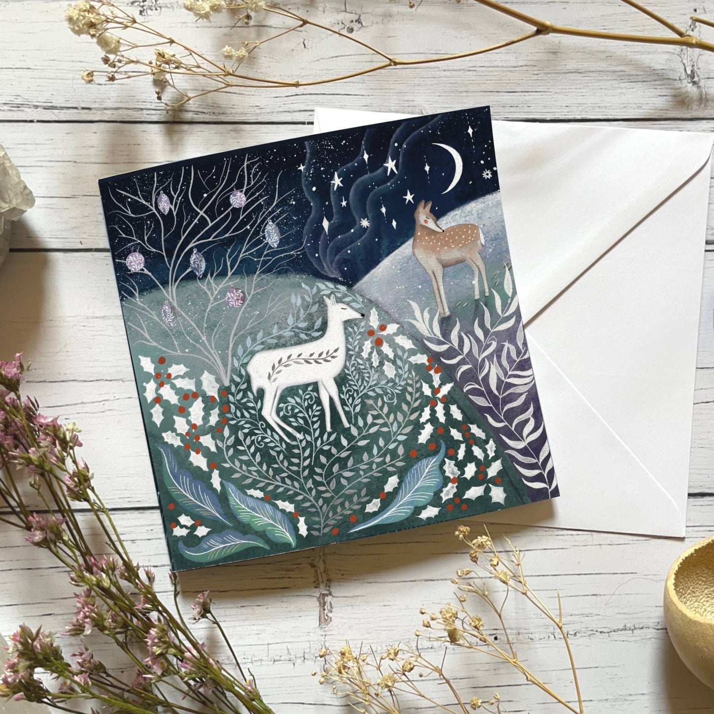 Winter deer