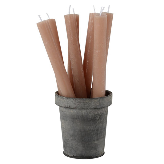 Rustic Dinner Candle ~ Caramel