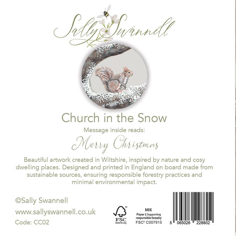 Church in the Snow | Christmas Card Pack