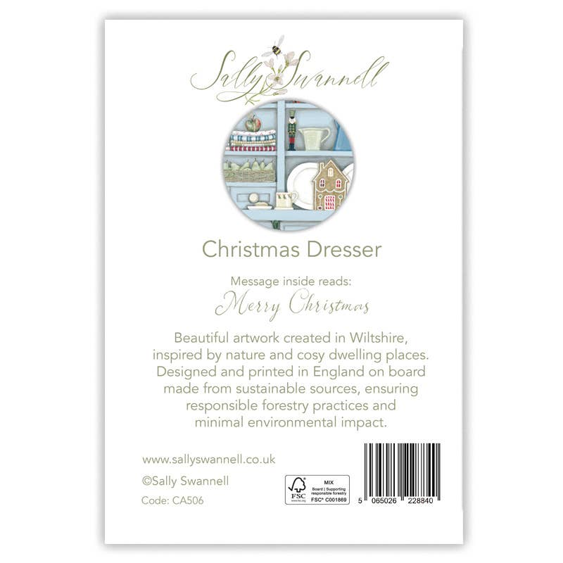 Christmas Dresser | Christmas Card