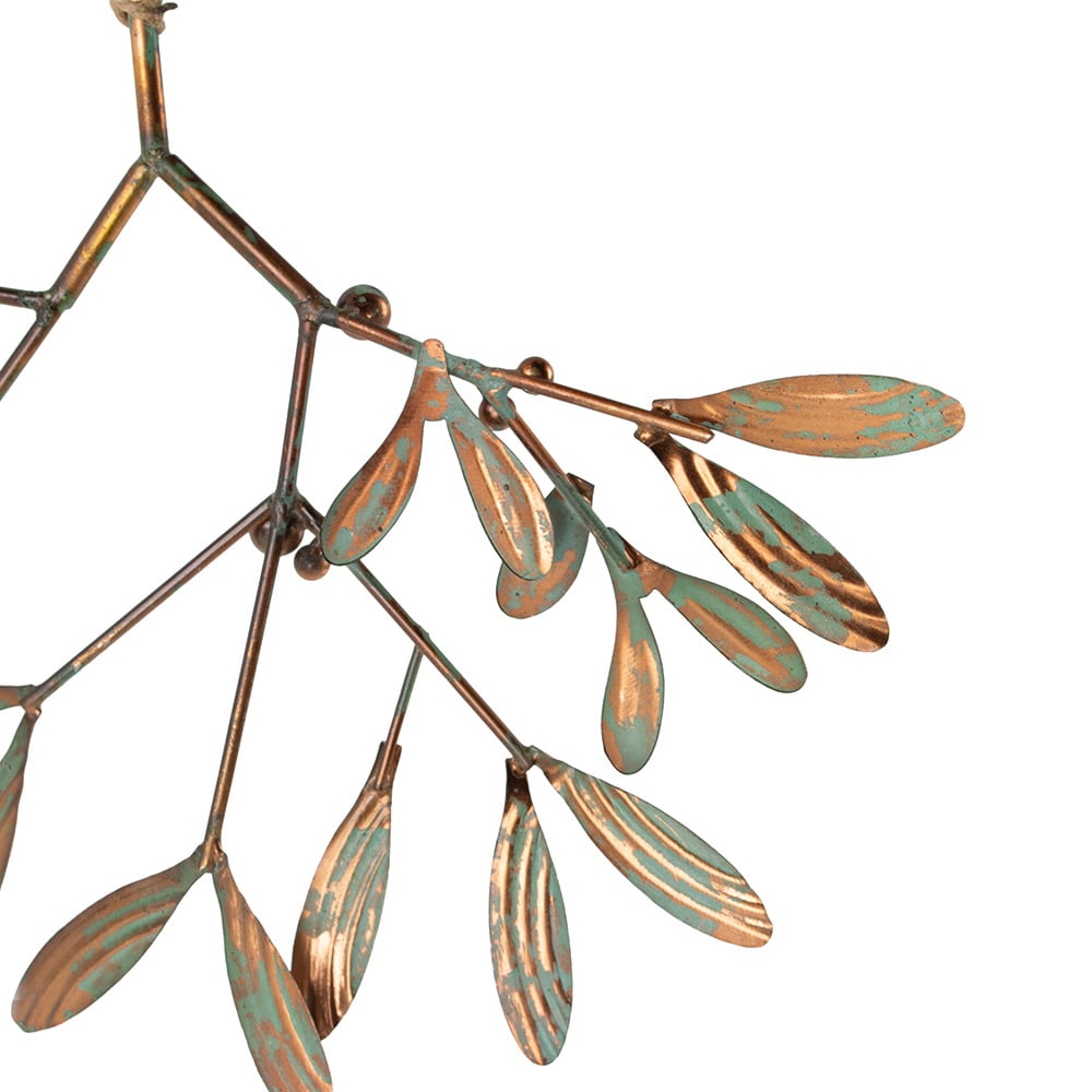 Vintage Metal Mistletoe Bunch
