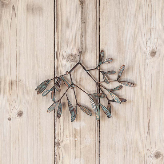 Vintage Metal Mistletoe Bunch